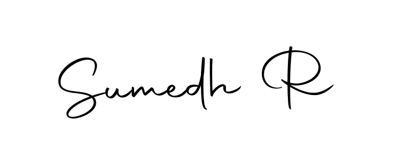 Make a beautiful signature design for name Sumedh R. Use this online signature maker to create a handwritten signature for free. Sumedh R signature style 10 images and pictures png