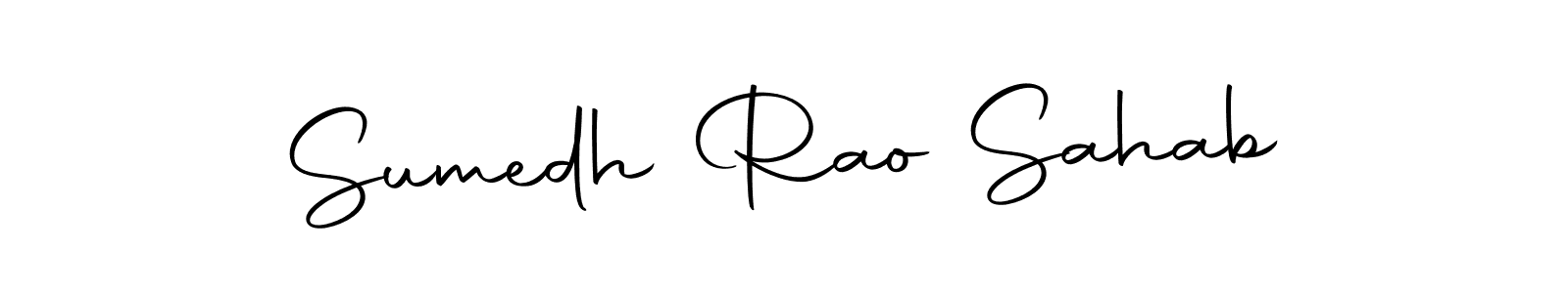 How to make Sumedh Rao Sahab signature? Autography-DOLnW is a professional autograph style. Create handwritten signature for Sumedh Rao Sahab name. Sumedh Rao Sahab signature style 10 images and pictures png