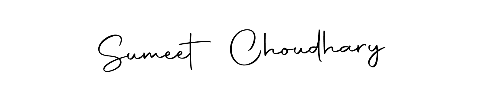 Make a beautiful signature design for name Sumeet Choudhary. With this signature (Autography-DOLnW) style, you can create a handwritten signature for free. Sumeet Choudhary signature style 10 images and pictures png