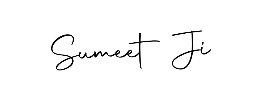 Also we have Sumeet Ji name is the best signature style. Create professional handwritten signature collection using Autography-DOLnW autograph style. Sumeet Ji signature style 10 images and pictures png