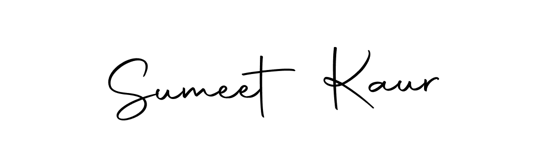 How to make Sumeet Kaur name signature. Use Autography-DOLnW style for creating short signs online. This is the latest handwritten sign. Sumeet Kaur signature style 10 images and pictures png