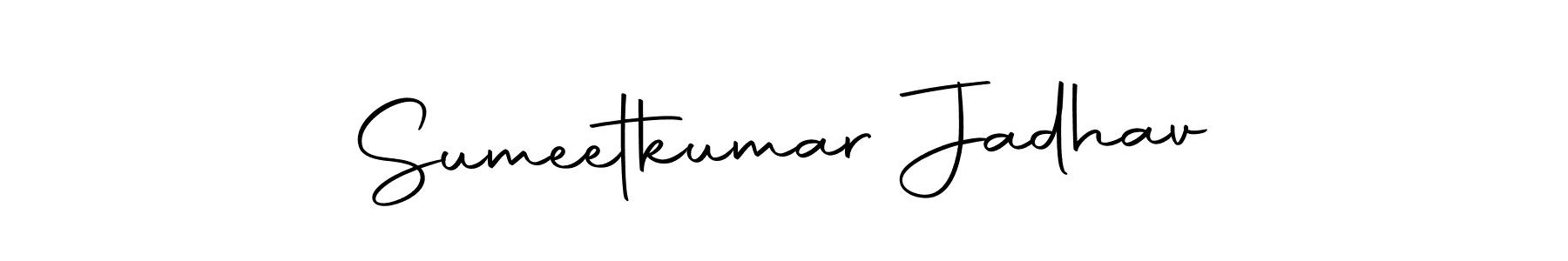 You should practise on your own different ways (Autography-DOLnW) to write your name (Sumeetkumar Jadhav) in signature. don't let someone else do it for you. Sumeetkumar Jadhav signature style 10 images and pictures png