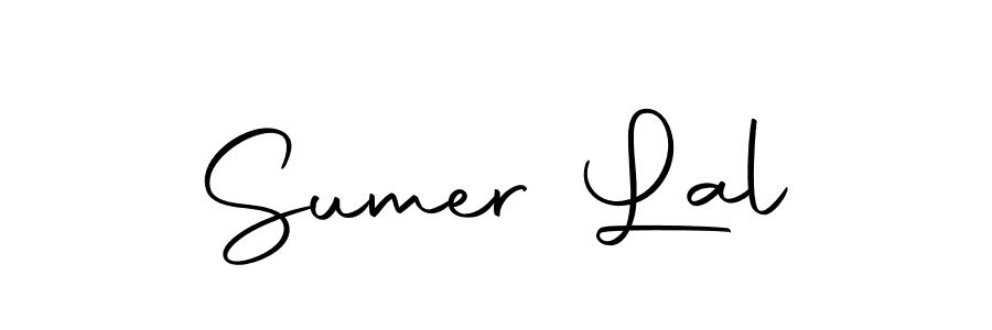 How to make Sumer Lal name signature. Use Autography-DOLnW style for creating short signs online. This is the latest handwritten sign. Sumer Lal signature style 10 images and pictures png