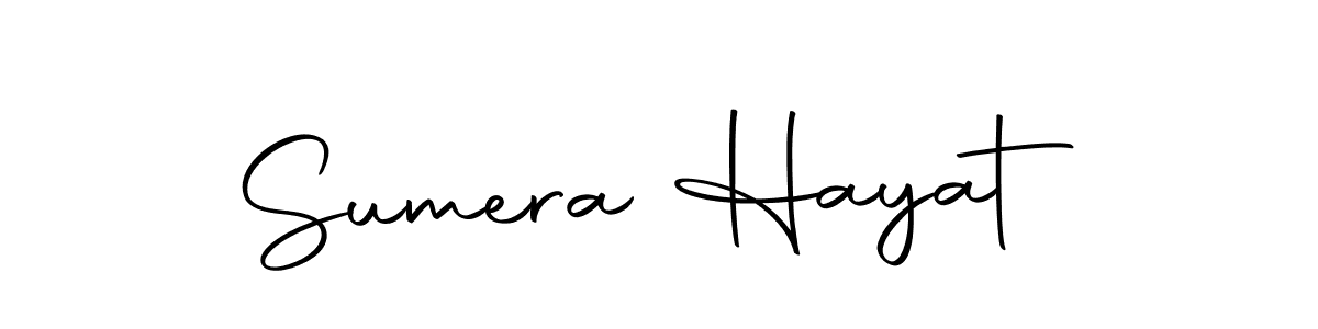 Similarly Autography-DOLnW is the best handwritten signature design. Signature creator online .You can use it as an online autograph creator for name Sumera Hayat. Sumera Hayat signature style 10 images and pictures png