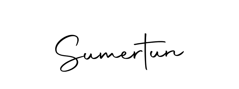 Make a beautiful signature design for name Sumertun. Use this online signature maker to create a handwritten signature for free. Sumertun signature style 10 images and pictures png