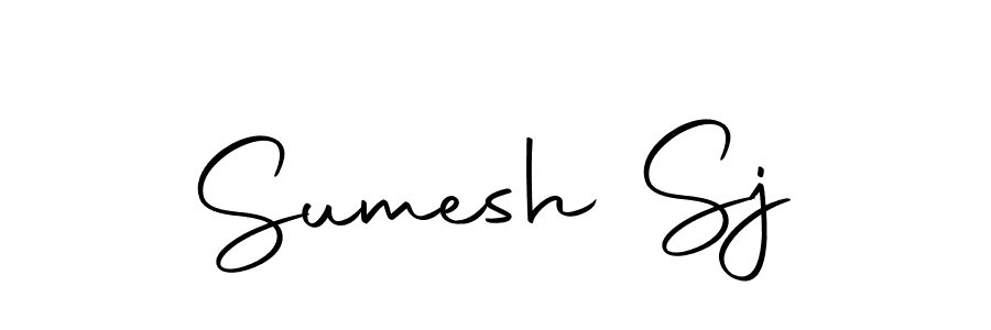 Similarly Autography-DOLnW is the best handwritten signature design. Signature creator online .You can use it as an online autograph creator for name Sumesh Sj. Sumesh Sj signature style 10 images and pictures png