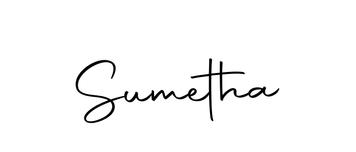 Make a beautiful signature design for name Sumetha. With this signature (Autography-DOLnW) style, you can create a handwritten signature for free. Sumetha signature style 10 images and pictures png