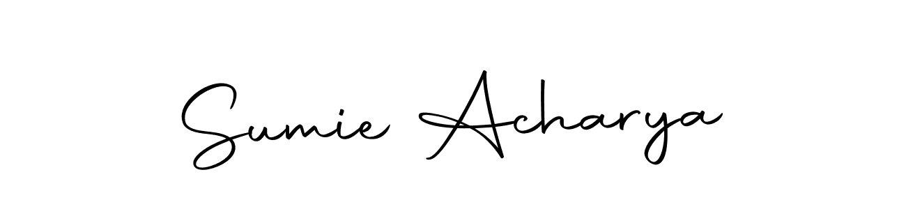 Sumie Acharya stylish signature style. Best Handwritten Sign (Autography-DOLnW) for my name. Handwritten Signature Collection Ideas for my name Sumie Acharya. Sumie Acharya signature style 10 images and pictures png
