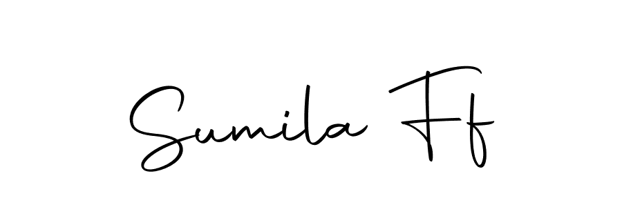 How to make Sumila Ff signature? Autography-DOLnW is a professional autograph style. Create handwritten signature for Sumila Ff name. Sumila Ff signature style 10 images and pictures png