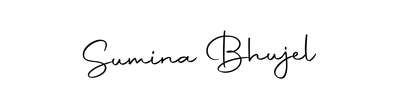 Also we have Sumina Bhujel name is the best signature style. Create professional handwritten signature collection using Autography-DOLnW autograph style. Sumina Bhujel signature style 10 images and pictures png
