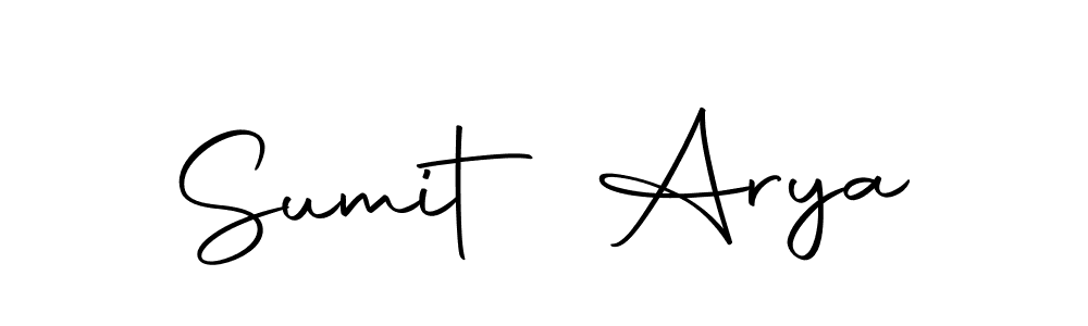 The best way (Autography-DOLnW) to make a short signature is to pick only two or three words in your name. The name Sumit Arya include a total of six letters. For converting this name. Sumit Arya signature style 10 images and pictures png