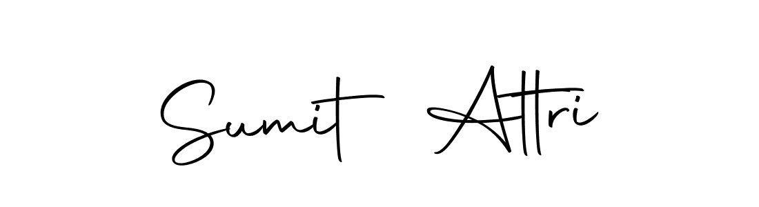 You should practise on your own different ways (Autography-DOLnW) to write your name (Sumit Attri) in signature. don't let someone else do it for you. Sumit Attri signature style 10 images and pictures png