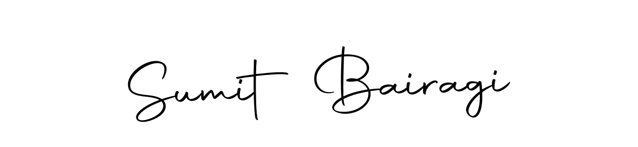 Design your own signature with our free online signature maker. With this signature software, you can create a handwritten (Autography-DOLnW) signature for name Sumit Bairagi. Sumit Bairagi signature style 10 images and pictures png