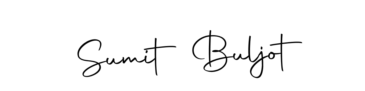 Use a signature maker to create a handwritten signature online. With this signature software, you can design (Autography-DOLnW) your own signature for name Sumit Buljot. Sumit Buljot signature style 10 images and pictures png