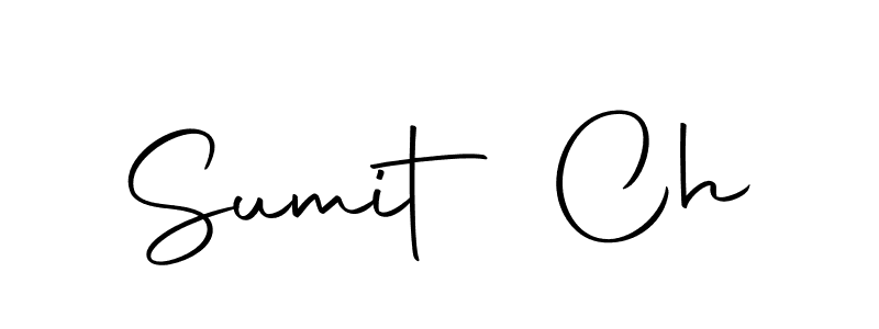 Sumit Ch stylish signature style. Best Handwritten Sign (Autography-DOLnW) for my name. Handwritten Signature Collection Ideas for my name Sumit Ch. Sumit Ch signature style 10 images and pictures png