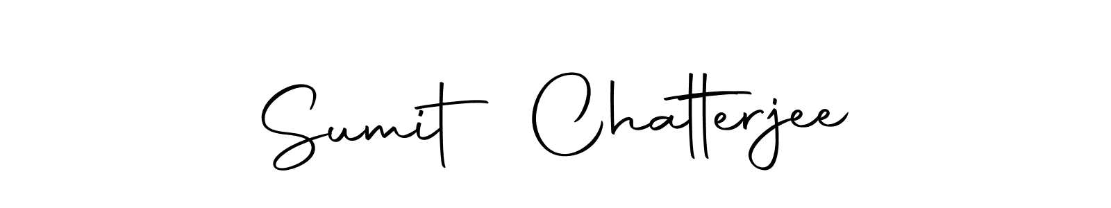 Design your own signature with our free online signature maker. With this signature software, you can create a handwritten (Autography-DOLnW) signature for name Sumit Chatterjee. Sumit Chatterjee signature style 10 images and pictures png