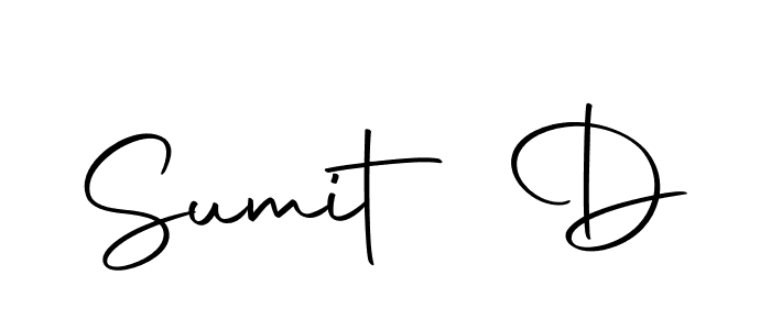 Similarly Autography-DOLnW is the best handwritten signature design. Signature creator online .You can use it as an online autograph creator for name Sumit D. Sumit D signature style 10 images and pictures png