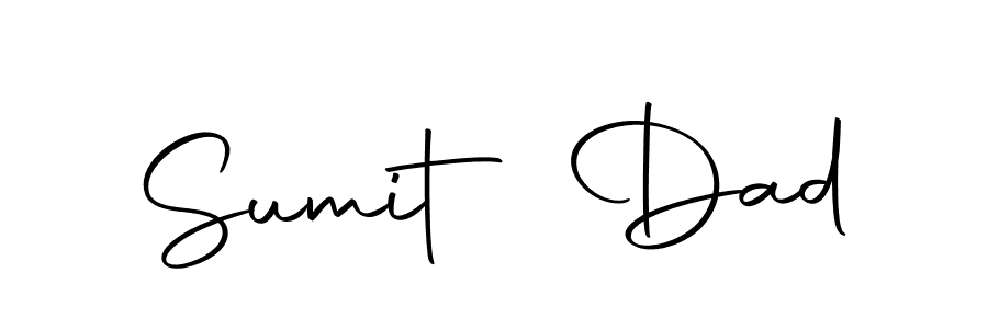 Also we have Sumit Dad name is the best signature style. Create professional handwritten signature collection using Autography-DOLnW autograph style. Sumit Dad signature style 10 images and pictures png