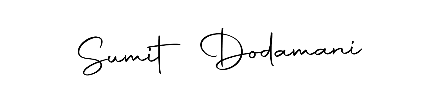 Create a beautiful signature design for name Sumit Dodamani. With this signature (Autography-DOLnW) fonts, you can make a handwritten signature for free. Sumit Dodamani signature style 10 images and pictures png