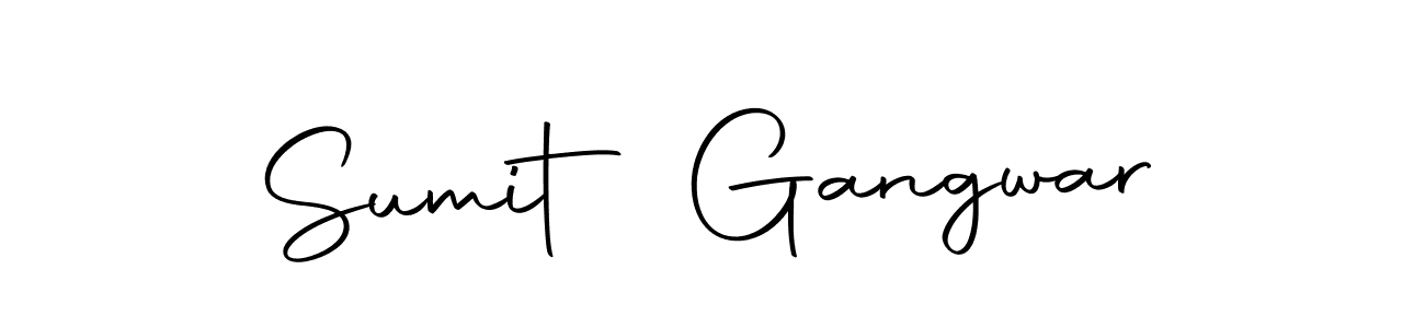 You should practise on your own different ways (Autography-DOLnW) to write your name (Sumit Gangwar) in signature. don't let someone else do it for you. Sumit Gangwar signature style 10 images and pictures png