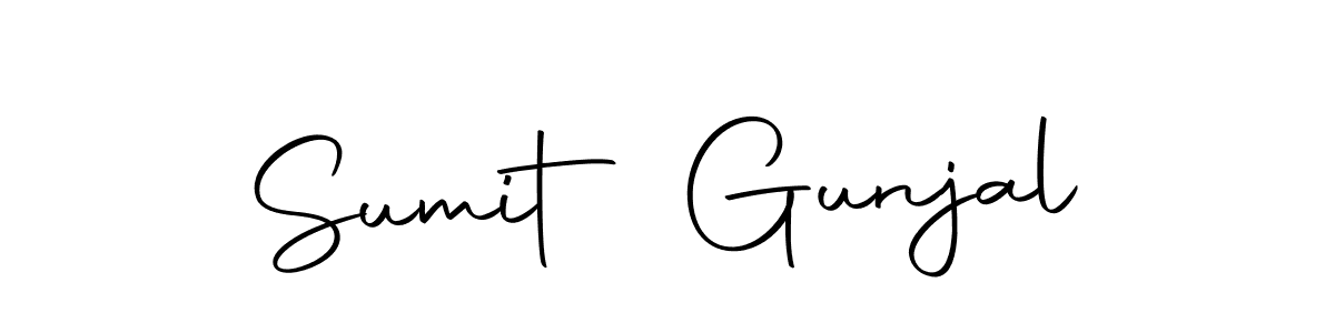 Sumit Gunjal stylish signature style. Best Handwritten Sign (Autography-DOLnW) for my name. Handwritten Signature Collection Ideas for my name Sumit Gunjal. Sumit Gunjal signature style 10 images and pictures png