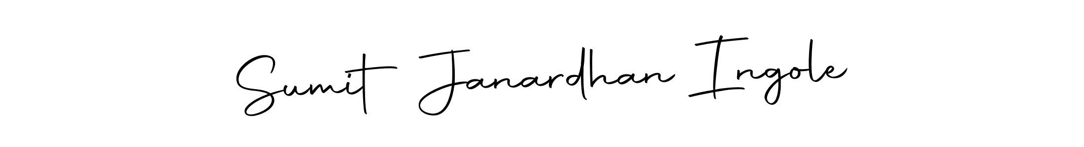 Use a signature maker to create a handwritten signature online. With this signature software, you can design (Autography-DOLnW) your own signature for name Sumit Janardhan Ingole. Sumit Janardhan Ingole signature style 10 images and pictures png