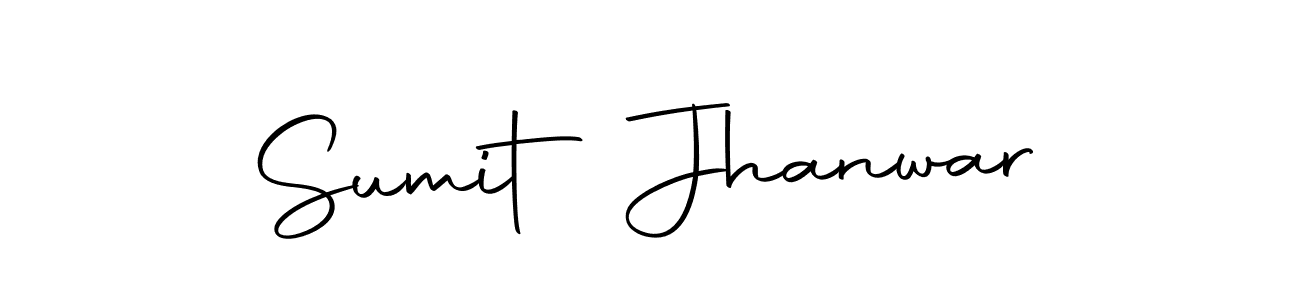 Use a signature maker to create a handwritten signature online. With this signature software, you can design (Autography-DOLnW) your own signature for name Sumit Jhanwar. Sumit Jhanwar signature style 10 images and pictures png