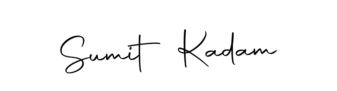 You should practise on your own different ways (Autography-DOLnW) to write your name (Sumit Kadam) in signature. don't let someone else do it for you. Sumit Kadam signature style 10 images and pictures png