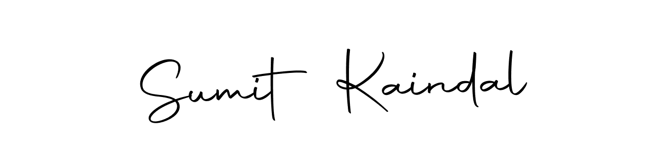 Create a beautiful signature design for name Sumit Kaindal. With this signature (Autography-DOLnW) fonts, you can make a handwritten signature for free. Sumit Kaindal signature style 10 images and pictures png