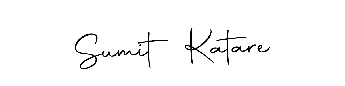 Design your own signature with our free online signature maker. With this signature software, you can create a handwritten (Autography-DOLnW) signature for name Sumit Katare. Sumit Katare signature style 10 images and pictures png