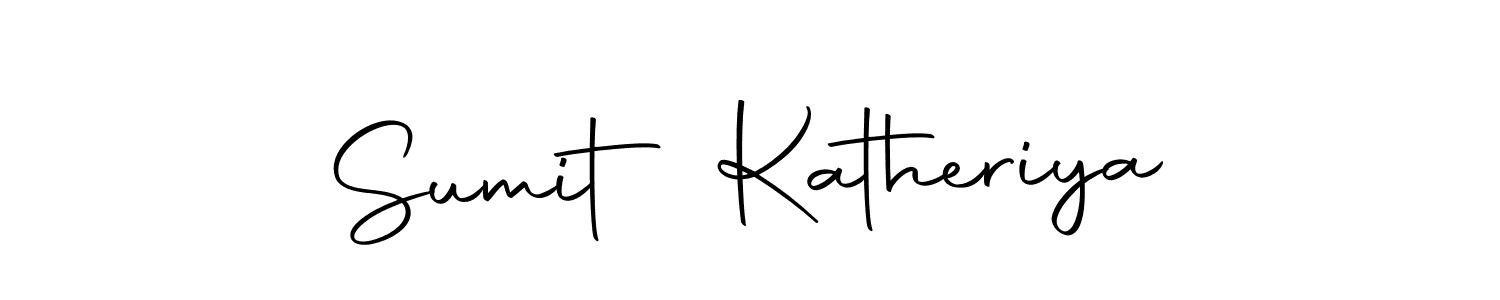 Make a beautiful signature design for name Sumit Katheriya. Use this online signature maker to create a handwritten signature for free. Sumit Katheriya signature style 10 images and pictures png