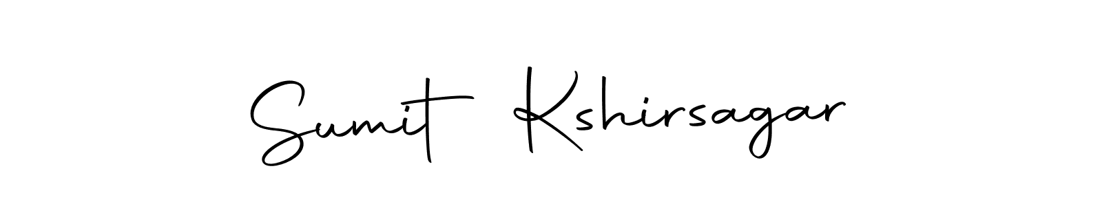 Make a beautiful signature design for name Sumit Kshirsagar. With this signature (Autography-DOLnW) style, you can create a handwritten signature for free. Sumit Kshirsagar signature style 10 images and pictures png