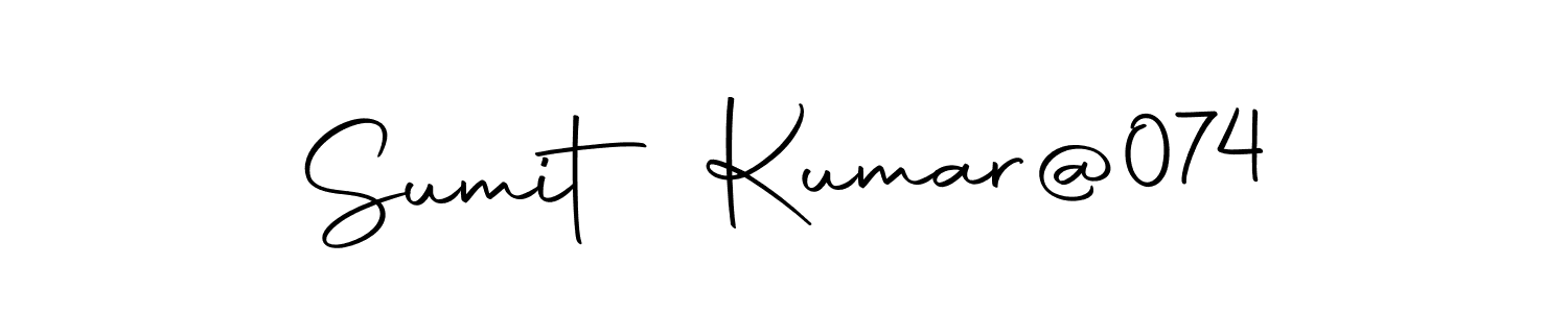 This is the best signature style for the Sumit Kumar@074 name. Also you like these signature font (Autography-DOLnW). Mix name signature. Sumit Kumar@074 signature style 10 images and pictures png