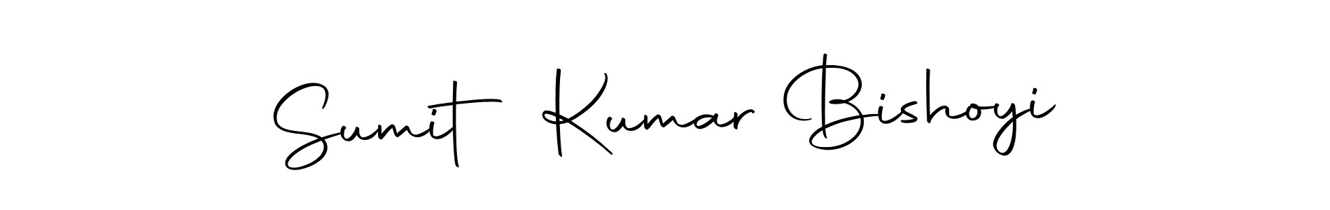 Create a beautiful signature design for name Sumit Kumar Bishoyi. With this signature (Autography-DOLnW) fonts, you can make a handwritten signature for free. Sumit Kumar Bishoyi signature style 10 images and pictures png