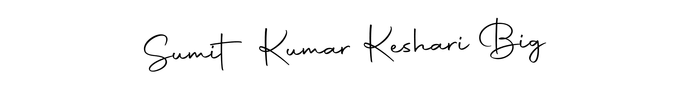 You can use this online signature creator to create a handwritten signature for the name Sumit Kumar Keshari Big. This is the best online autograph maker. Sumit Kumar Keshari Big signature style 10 images and pictures png