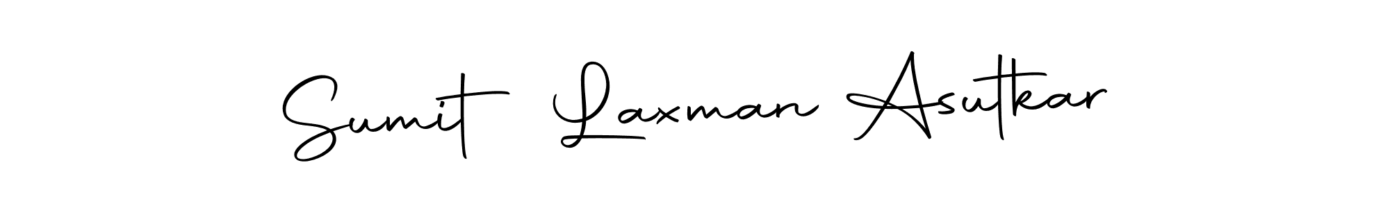 if you are searching for the best signature style for your name Sumit Laxman Asutkar. so please give up your signature search. here we have designed multiple signature styles  using Autography-DOLnW. Sumit Laxman Asutkar signature style 10 images and pictures png