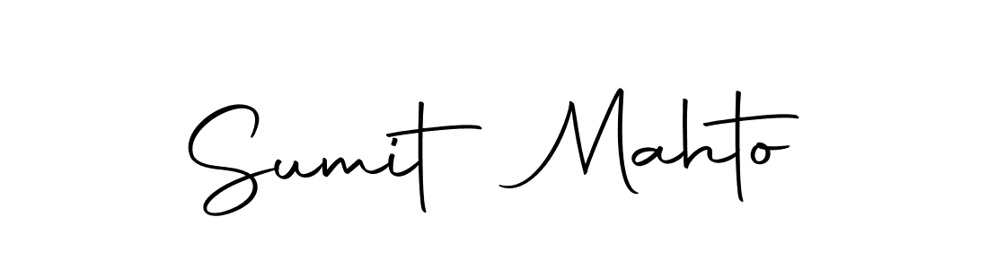 Use a signature maker to create a handwritten signature online. With this signature software, you can design (Autography-DOLnW) your own signature for name Sumit Mahto. Sumit Mahto signature style 10 images and pictures png