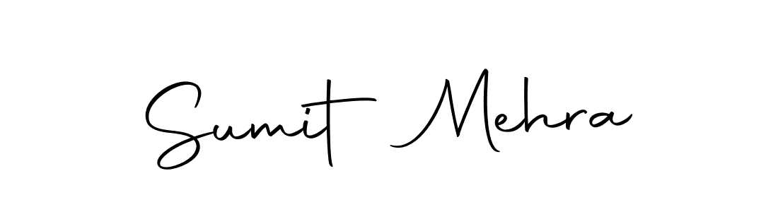 How to make Sumit Mehra signature? Autography-DOLnW is a professional autograph style. Create handwritten signature for Sumit Mehra name. Sumit Mehra signature style 10 images and pictures png