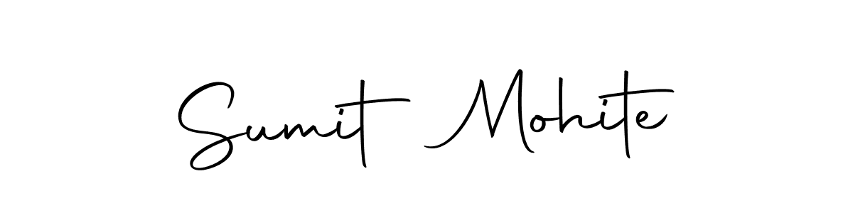 The best way (Autography-DOLnW) to make a short signature is to pick only two or three words in your name. The name Sumit Mohite include a total of six letters. For converting this name. Sumit Mohite signature style 10 images and pictures png