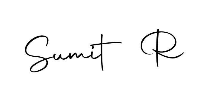 Make a beautiful signature design for name Sumit R. Use this online signature maker to create a handwritten signature for free. Sumit R signature style 10 images and pictures png