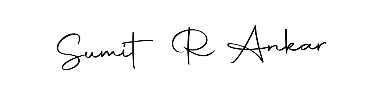 Autography-DOLnW is a professional signature style that is perfect for those who want to add a touch of class to their signature. It is also a great choice for those who want to make their signature more unique. Get Sumit R Ankar name to fancy signature for free. Sumit R Ankar signature style 10 images and pictures png