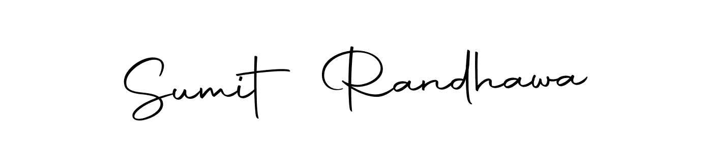 Create a beautiful signature design for name Sumit Randhawa. With this signature (Autography-DOLnW) fonts, you can make a handwritten signature for free. Sumit Randhawa signature style 10 images and pictures png