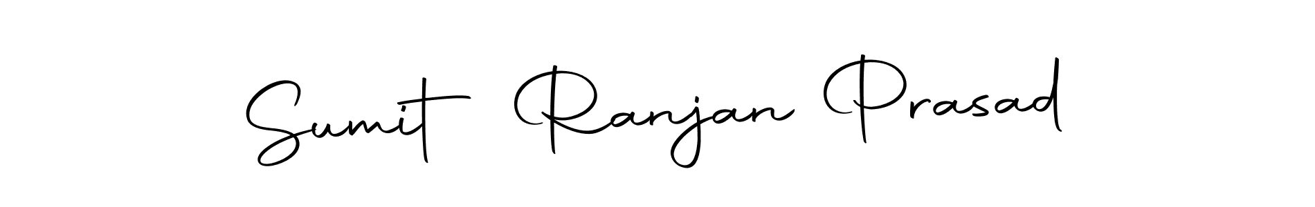 Create a beautiful signature design for name Sumit Ranjan Prasad. With this signature (Autography-DOLnW) fonts, you can make a handwritten signature for free. Sumit Ranjan Prasad signature style 10 images and pictures png