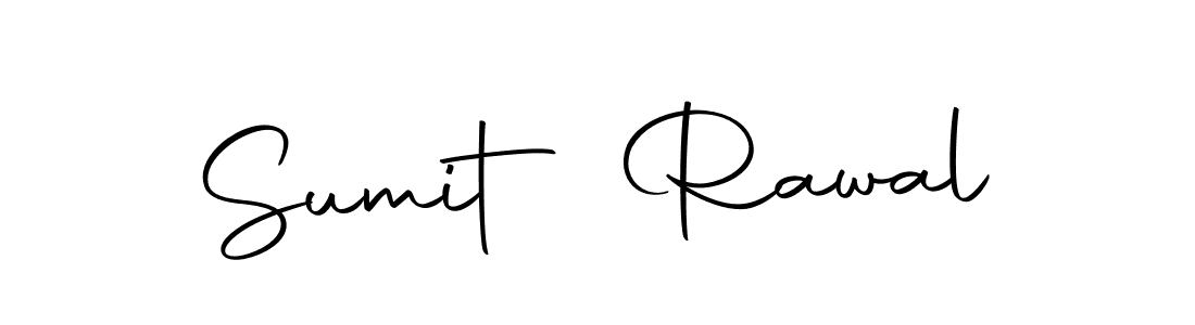 Design your own signature with our free online signature maker. With this signature software, you can create a handwritten (Autography-DOLnW) signature for name Sumit Rawal. Sumit Rawal signature style 10 images and pictures png