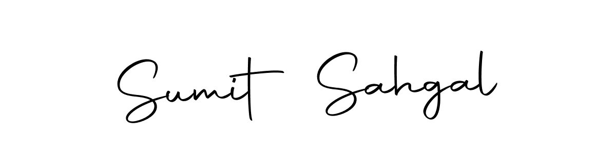 Design your own signature with our free online signature maker. With this signature software, you can create a handwritten (Autography-DOLnW) signature for name Sumit Sahgal. Sumit Sahgal signature style 10 images and pictures png