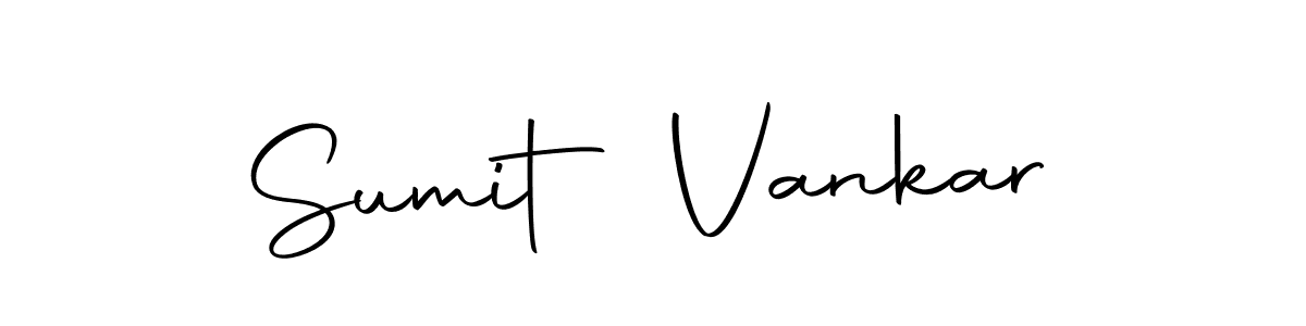 Similarly Autography-DOLnW is the best handwritten signature design. Signature creator online .You can use it as an online autograph creator for name Sumit Vankar. Sumit Vankar signature style 10 images and pictures png