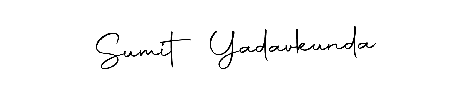 Once you've used our free online signature maker to create your best signature Autography-DOLnW style, it's time to enjoy all of the benefits that Sumit Yadavkunda name signing documents. Sumit Yadavkunda signature style 10 images and pictures png