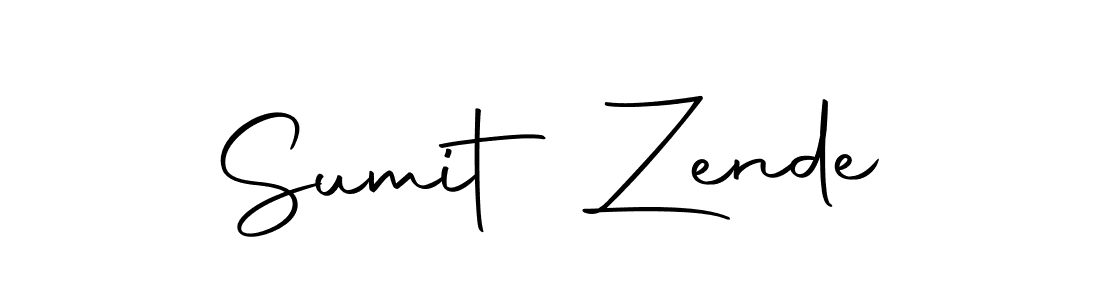 Make a beautiful signature design for name Sumit Zende. Use this online signature maker to create a handwritten signature for free. Sumit Zende signature style 10 images and pictures png