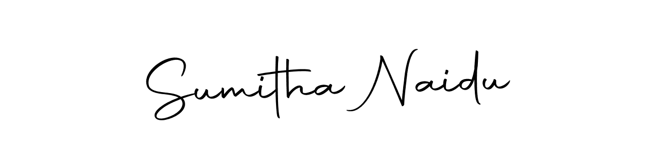 How to make Sumitha Naidu signature? Autography-DOLnW is a professional autograph style. Create handwritten signature for Sumitha Naidu name. Sumitha Naidu signature style 10 images and pictures png