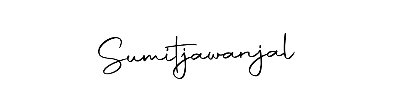 Use a signature maker to create a handwritten signature online. With this signature software, you can design (Autography-DOLnW) your own signature for name Sumitjawanjal. Sumitjawanjal signature style 10 images and pictures png